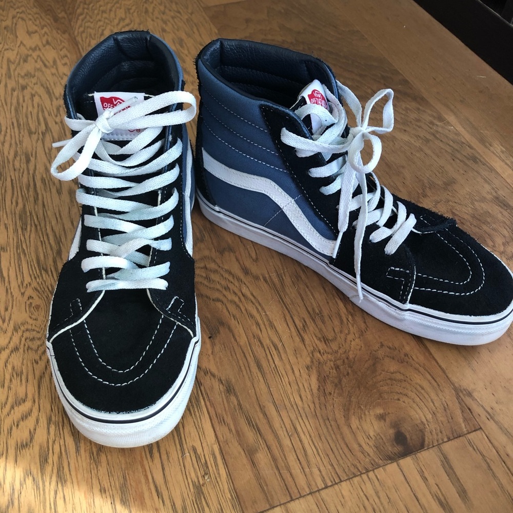 Vans hi-top shoes